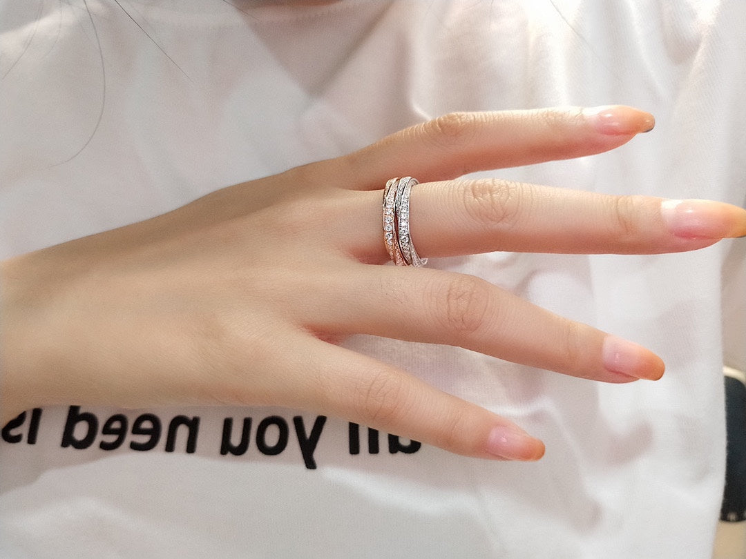 [Rose Tomorrow]SPIRAL DIAMOND RING