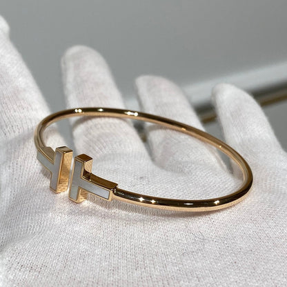 [Rose Tomorrow]T BRACELET 1.8MM MOP PINK GOLD