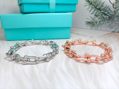 [Rose Tomorrow]HARDWEAR BRACELET PINK GOLD AND SILVER