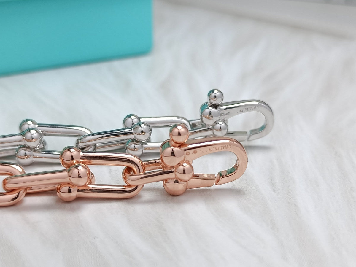 [Rose Tomorrow]HARDWEAR BRACELET PINK GOLD AND SILVER
