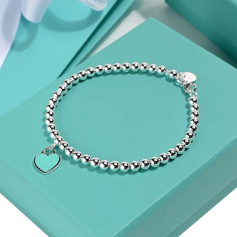 [Rose Tomorrow]MINI HEART BRACELET SILVER