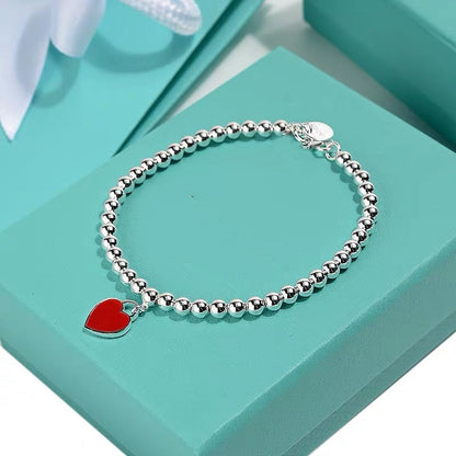 [Rose Tomorrow]MINI HEART BRACELET SILVER
