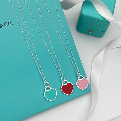 [Rose Tomorrow]HEART PEDANT SILVER NECKLACE