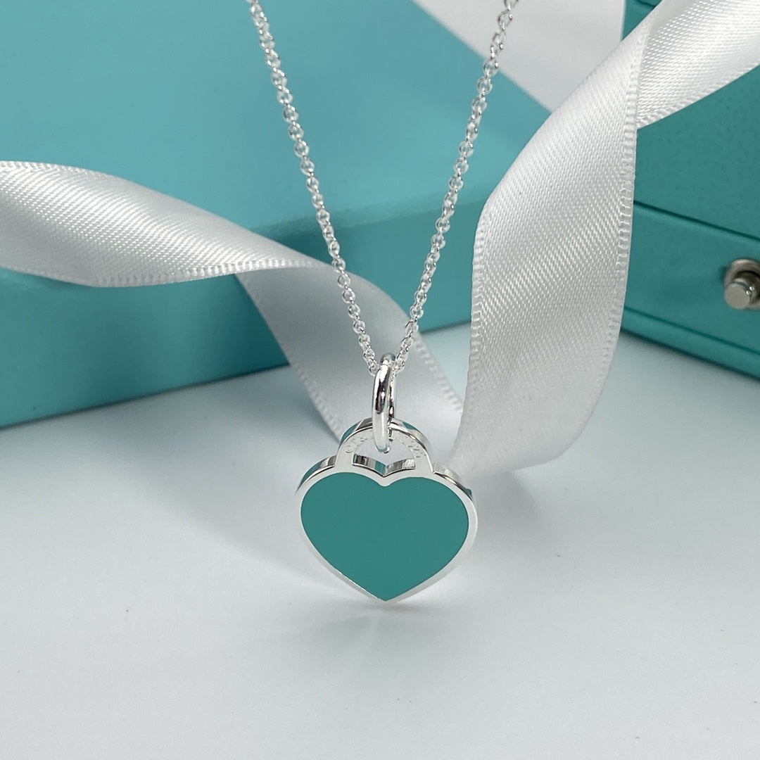 [Rose Tomorrow]HEART PEDANT SILVER NECKLACE