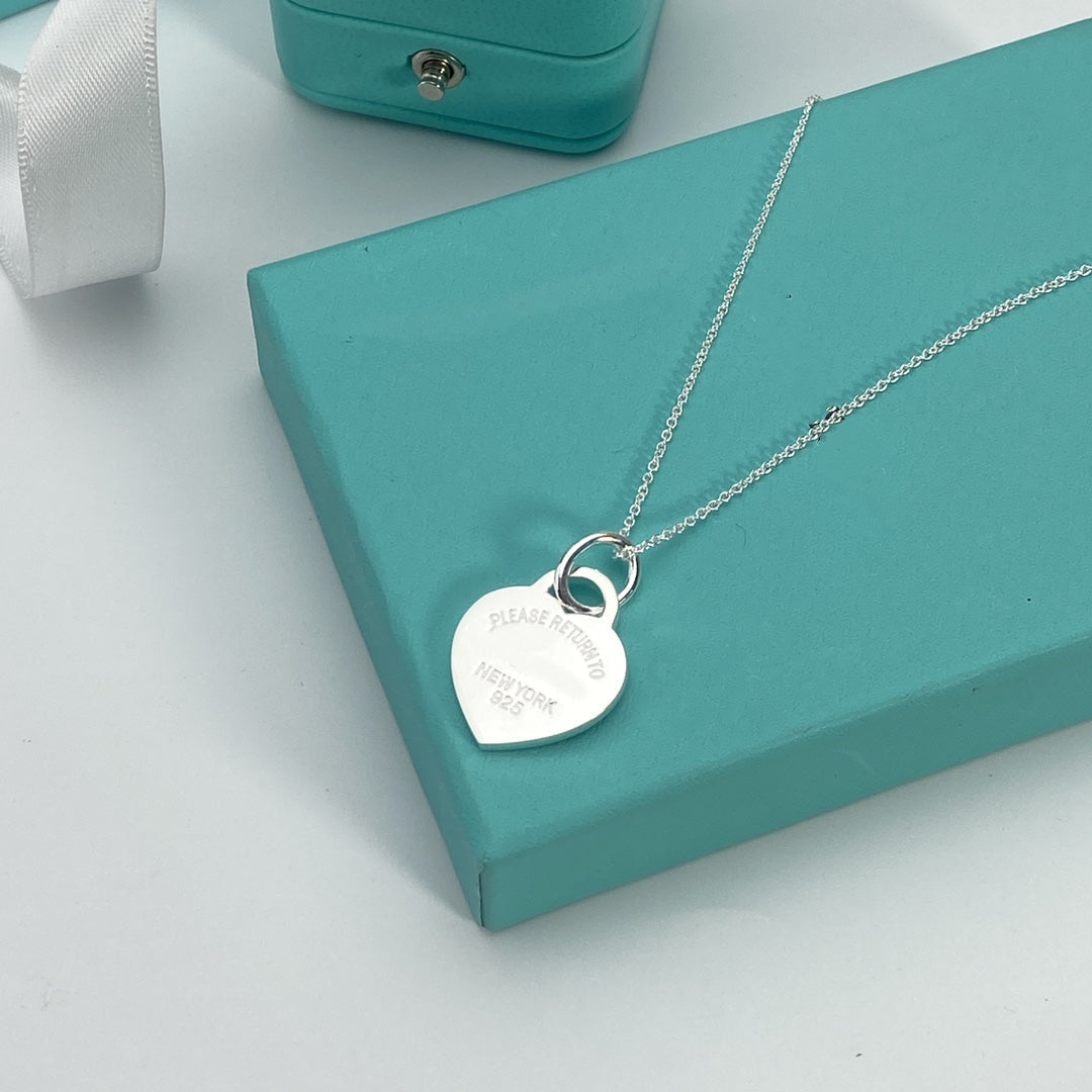 [Rose Tomorrow]HEART PEDANT SILVER NECKLACE