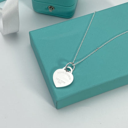[Rose Tomorrow]HEART PEDANT SILVER NECKLACE