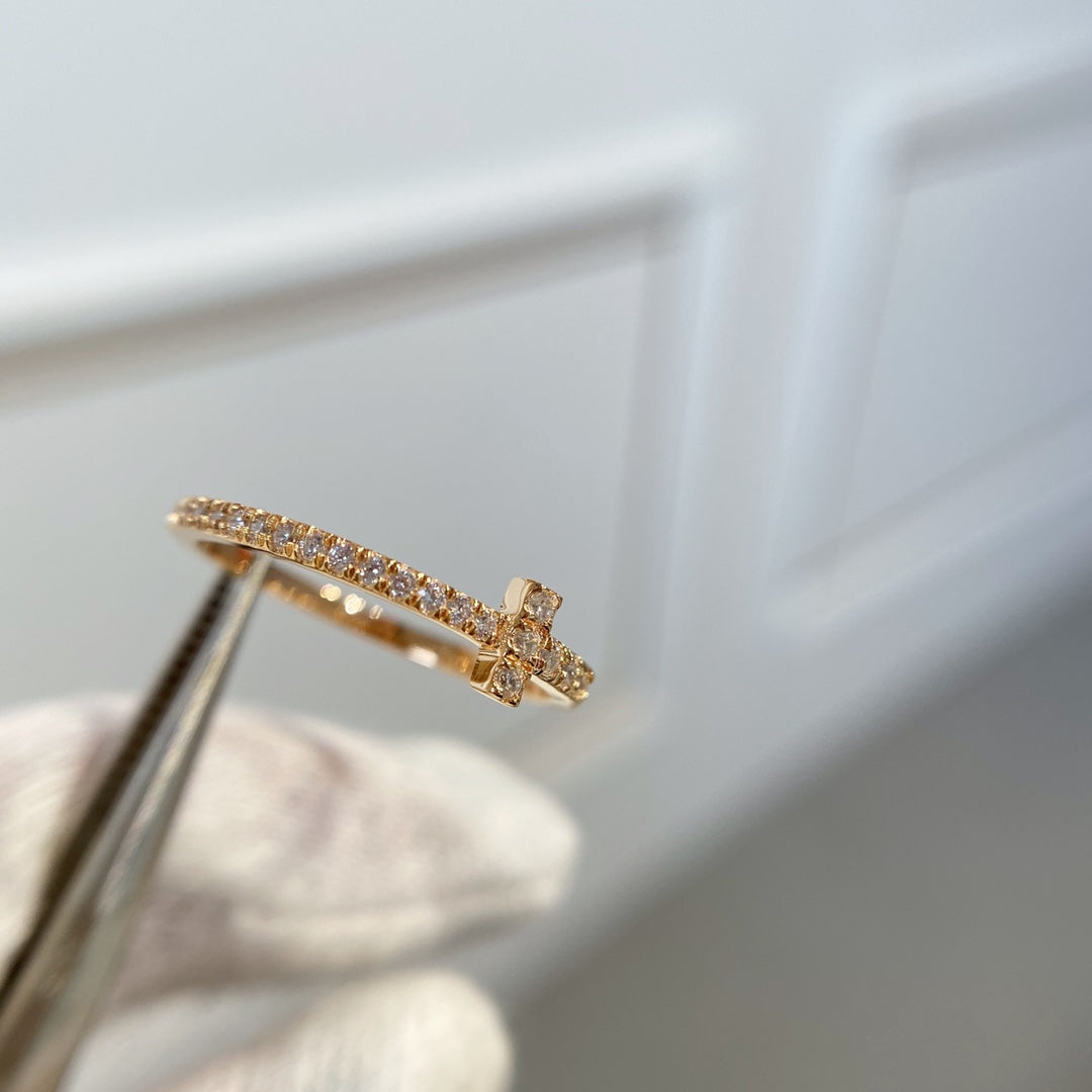 [Rose Tomorrow]T RING DIAMOND PINK GOLD