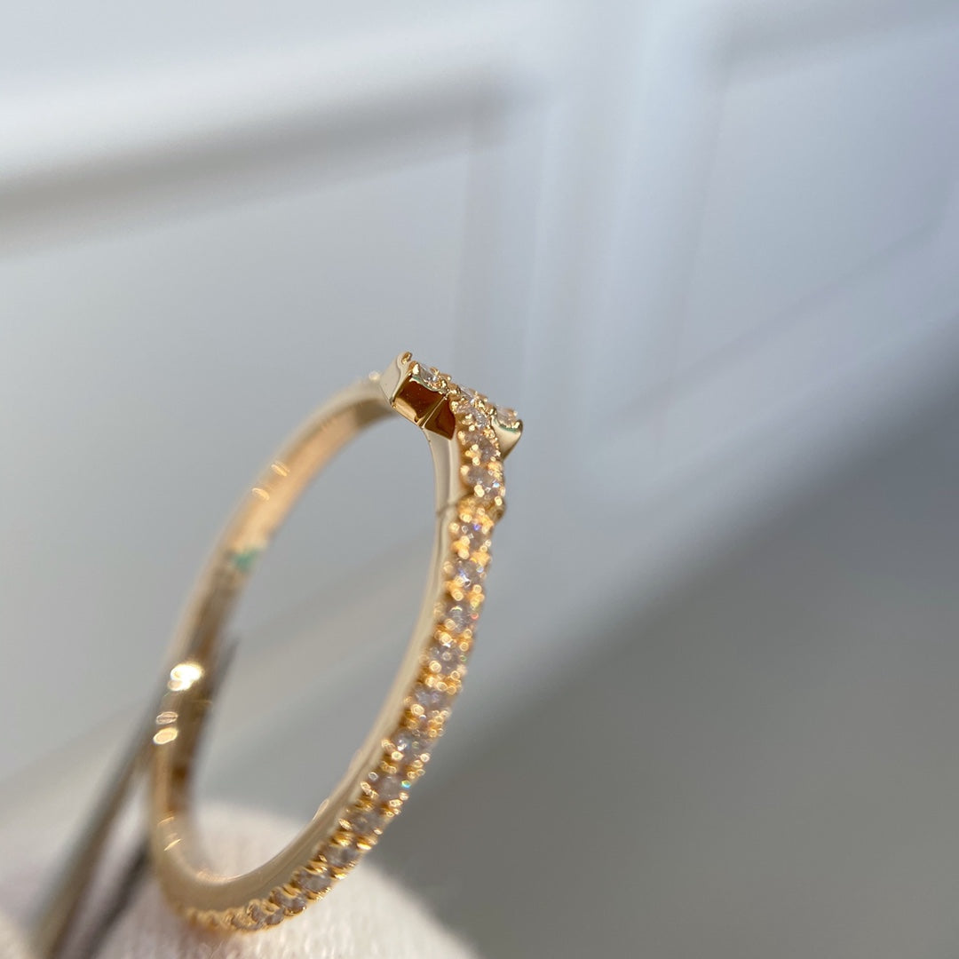 [Rose Tomorrow]T RING DIAMOND PINK GOLD