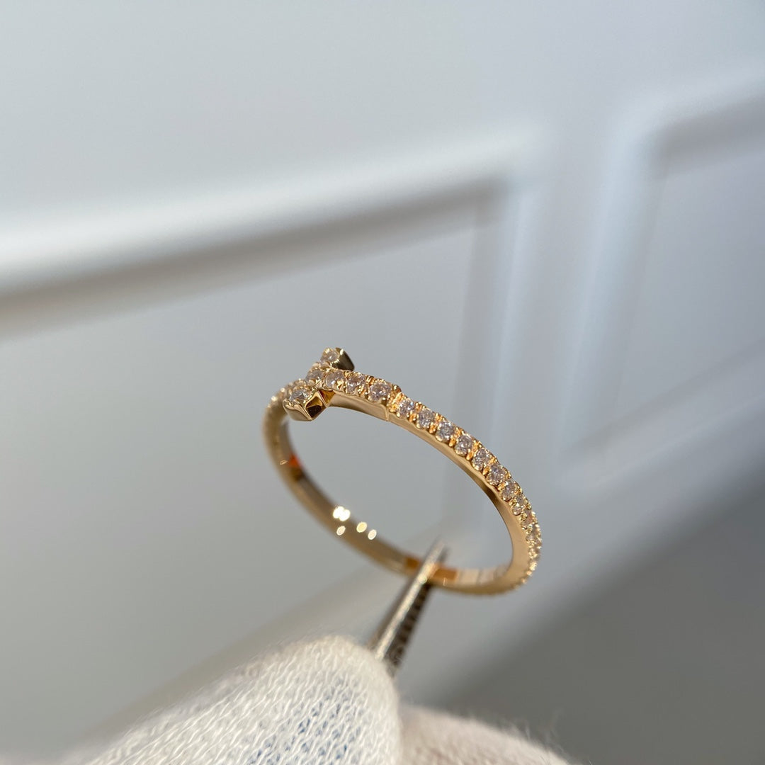 [Rose Tomorrow]T RING DIAMOND PINK GOLD