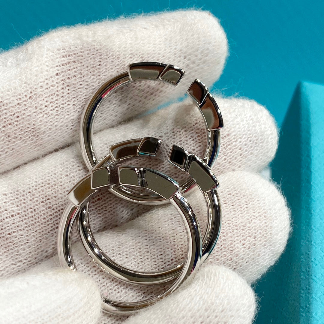 [Rose Tomorrow] WIRE TURQUOISE DIAMOND RING SILVER
