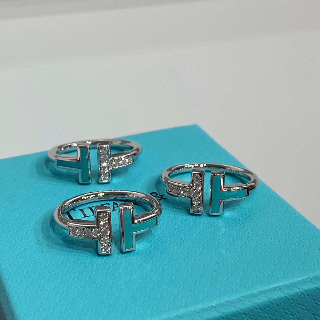 [Rose Tomorrow] WIRE TURQUOISE DIAMOND RING SILVER