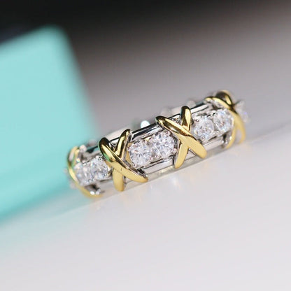 [Rose Tomorrow]SIXTEEN STONE RING GOLD