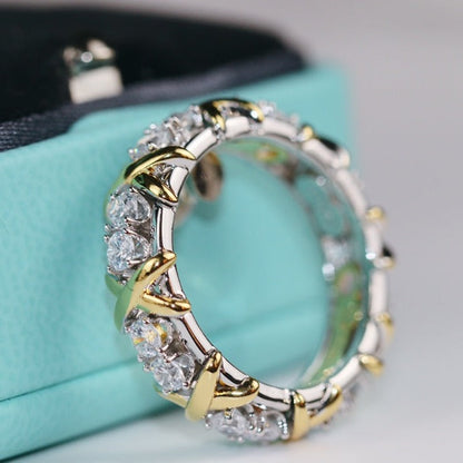 [Rose Tomorrow]SIXTEEN STONE RING GOLD