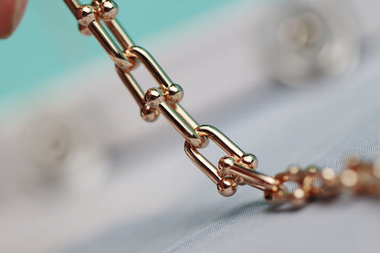 [Rose Tomorrow]HARDWEAR LINK GOLD NECKLACE