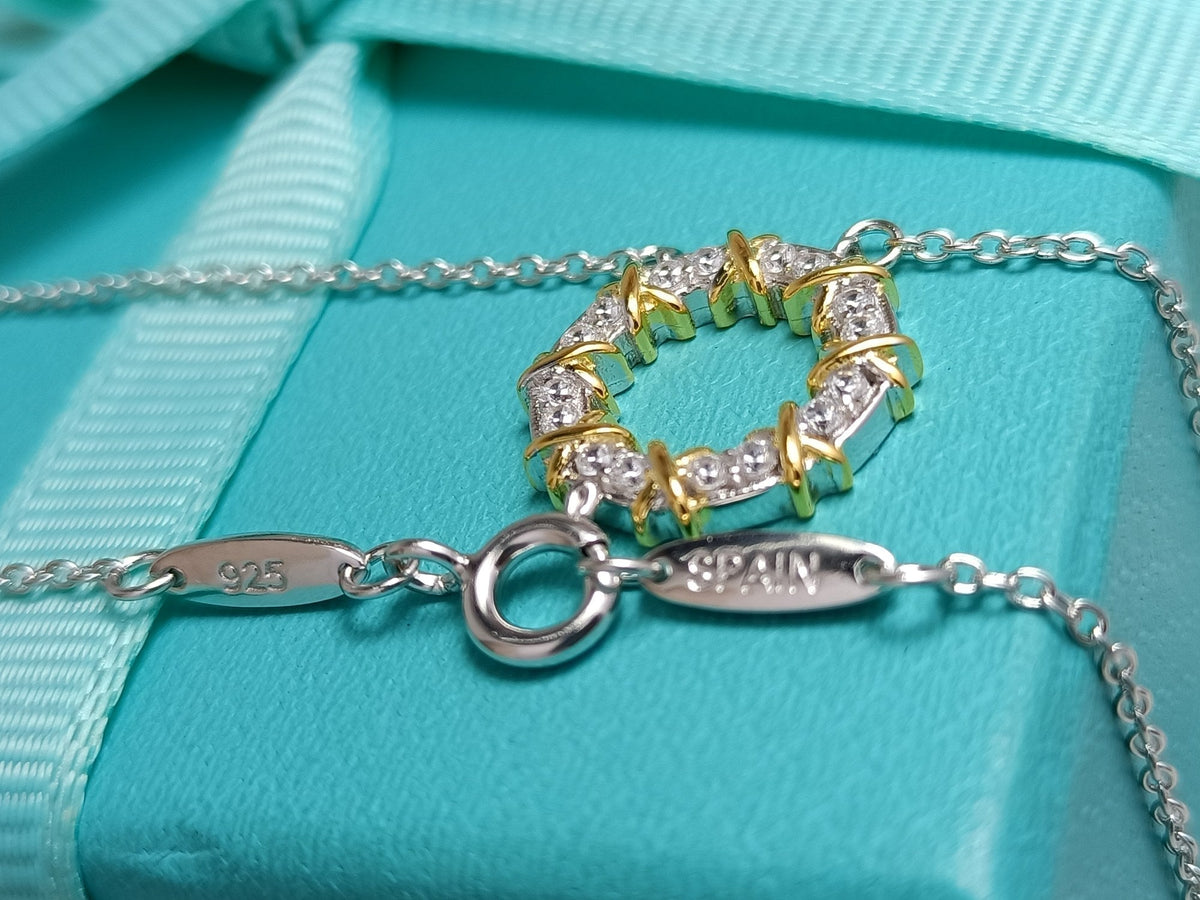 [Rose Tomorrow]SIXTEEN STONE NECKLACE GOLD