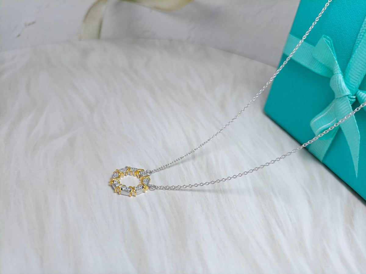 [Rose Tomorrow]SIXTEEN STONE NECKLACE GOLD