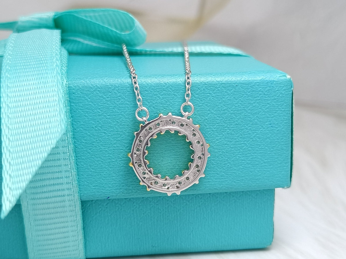 [Rose Tomorrow]SIXTEEN STONE NECKLACE GOLD