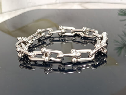 [Rose Tomorrow]HARDWEAR BRACELET PINK GOLD AND SILVER DIAMOND
