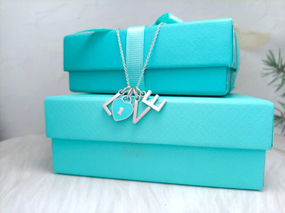 [Rose Tomorrow]LOVE TEXT PEDANT NECKLACE