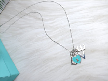 [Rose Tomorrow]LOVE TEXT PEDANT NECKLACE