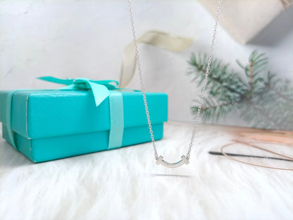 [Rose Tomorrow]MINI SMILE PEDANT NECKLACE