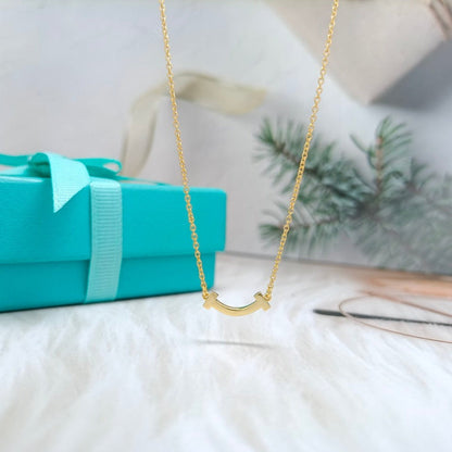 [Rose Tomorrow]MINI SMILE PEDANT NECKLACE
