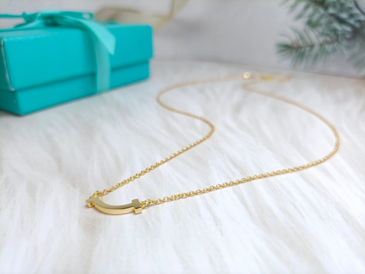 [Rose Tomorrow]MINI SMILE PEDANT NECKLACE