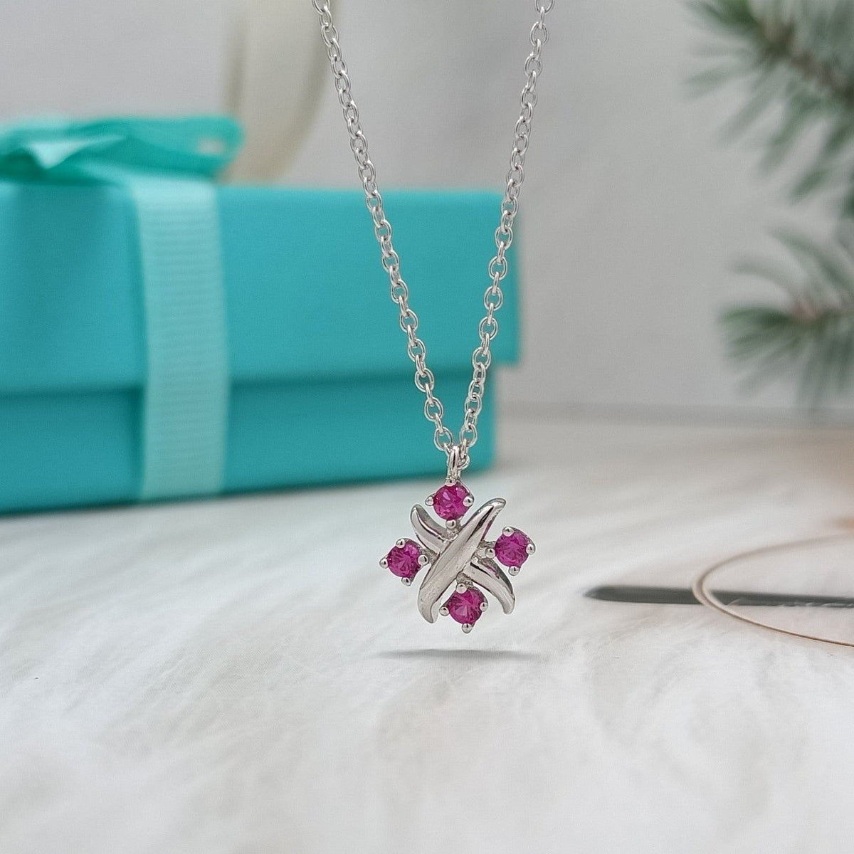 [Rose Tomorrow]PINWHEEL NECKLACE DIAMOND
