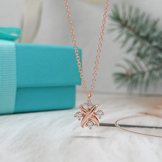 [Rose Tomorrow]PINWHEEL NECKLACE DIAMOND
