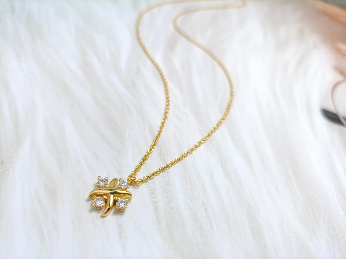 [Rose Tomorrow]PINWHEEL NECKLACE DIAMOND