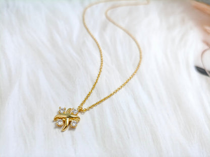 [Rose Tomorrow]PINWHEEL NECKLACE DIAMOND