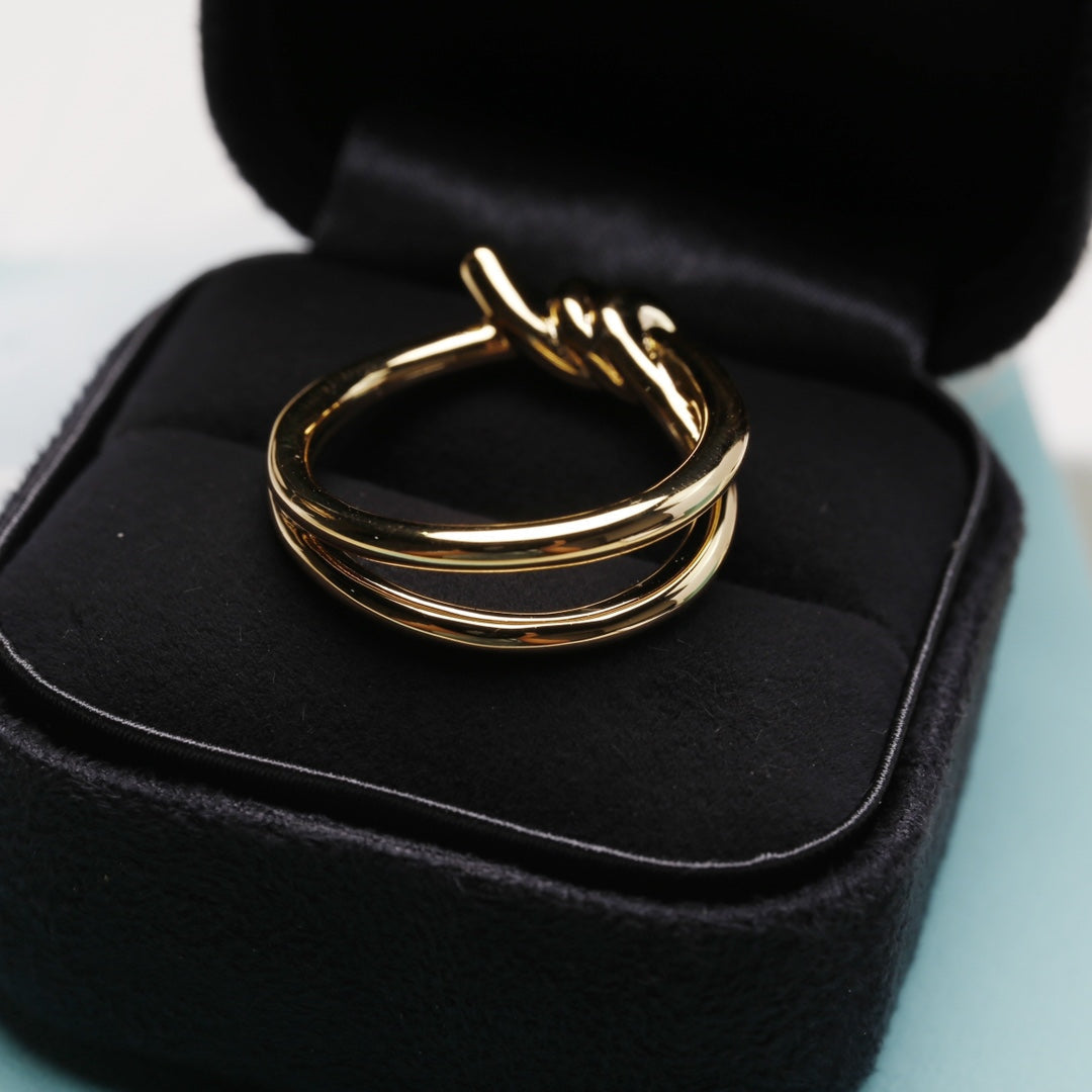 [Rose Tomorrow]KNOT RING GOLD