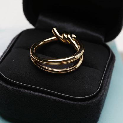 [Rose Tomorrow]KNOT RING GOLD