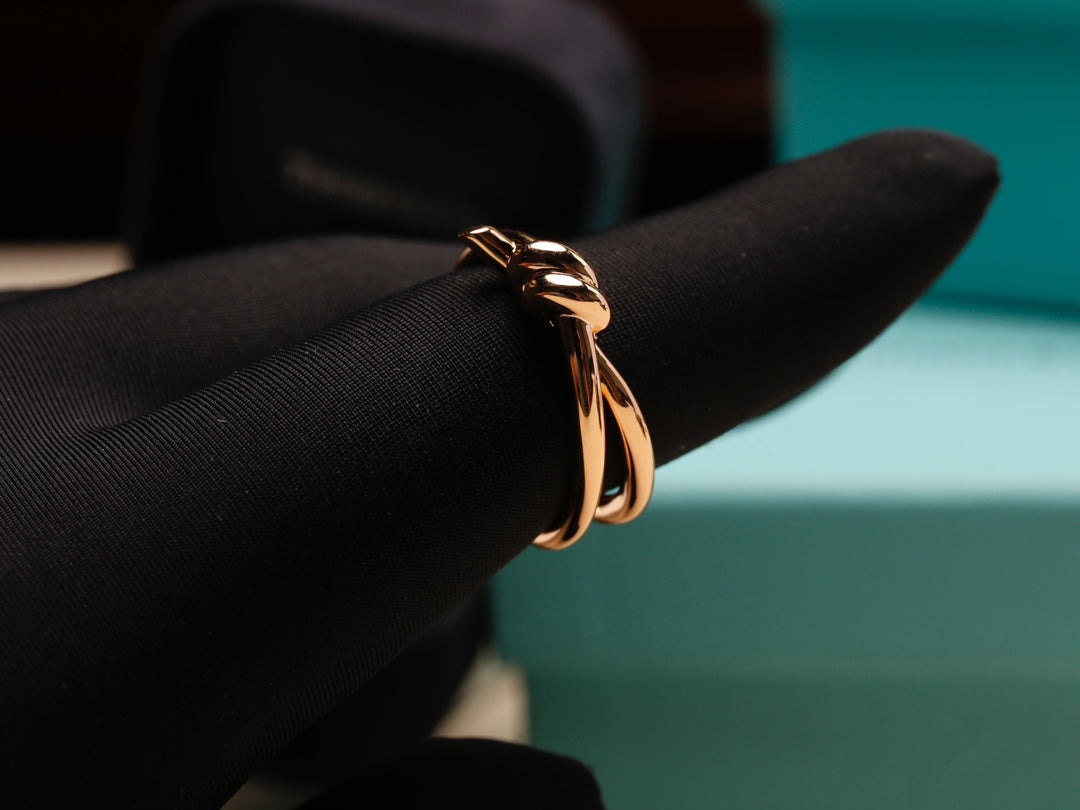 [Rose Tomorrow]KNOT RING PINK GOLD