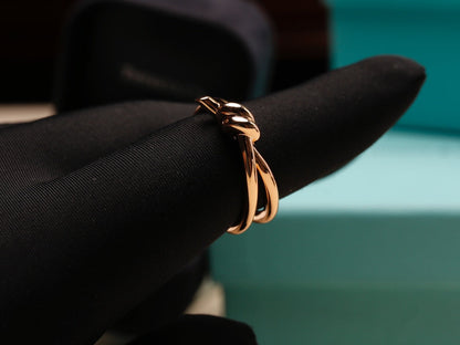 [Rose Tomorrow]KNOT RING PINK GOLD