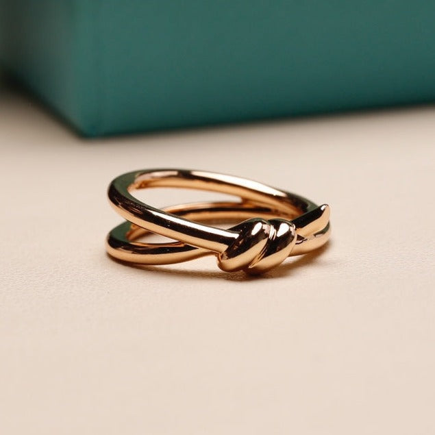 [Rose Tomorrow]KNOT RING PINK GOLD