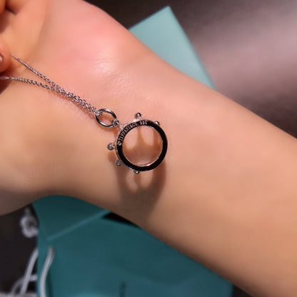 [Rose Tomorrow]CROWN PEDANT NECKLACE