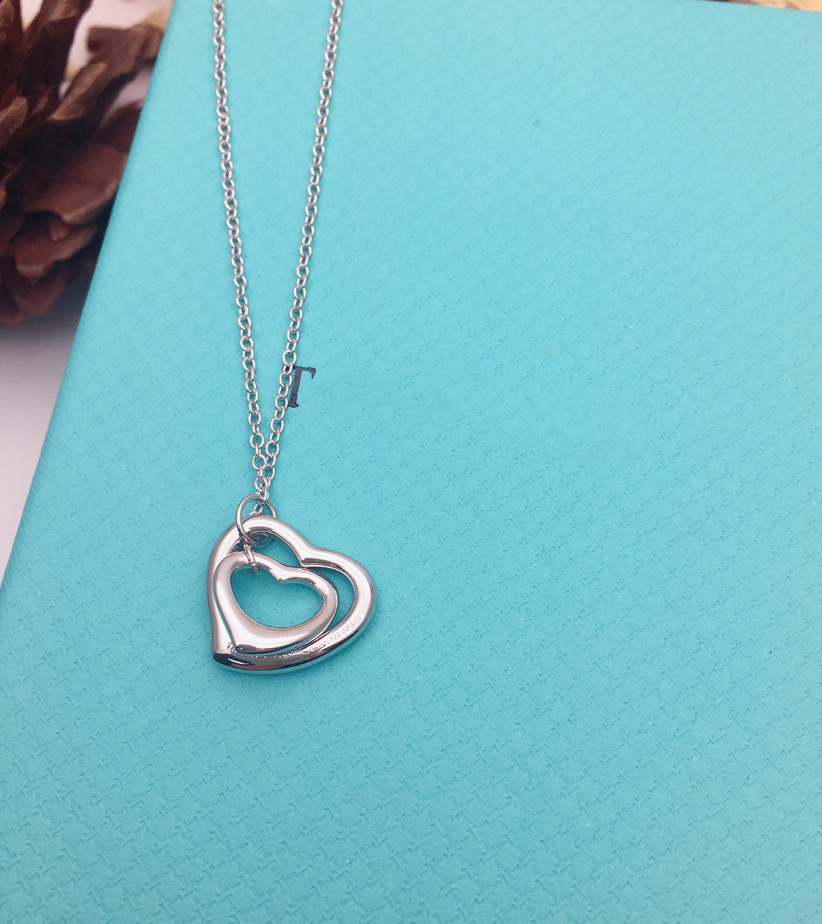 [Rose Tomorrow]OPEN HEART SILVER NECKLACE