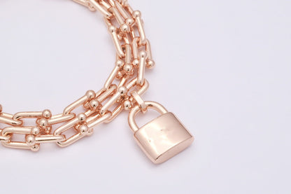 [Rose Tomorrow]HARDWEAR WRAP PINK GOLD BRACELET