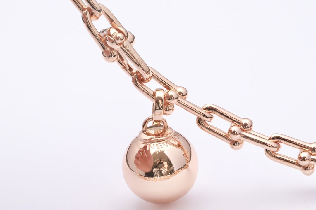 [Rose Tomorrow]HARDWEAR WRAP PINK GOLD BRACELET