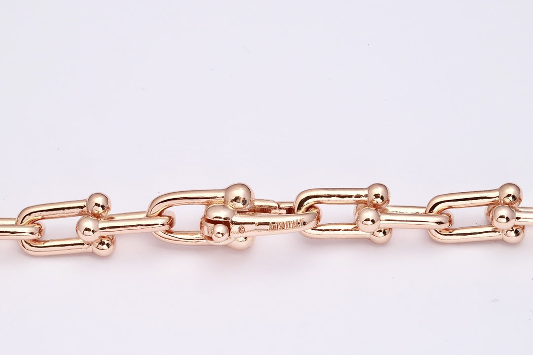 [Rose Tomorrow]HARDWEAR PINK GOLD WRAP NECKLACE