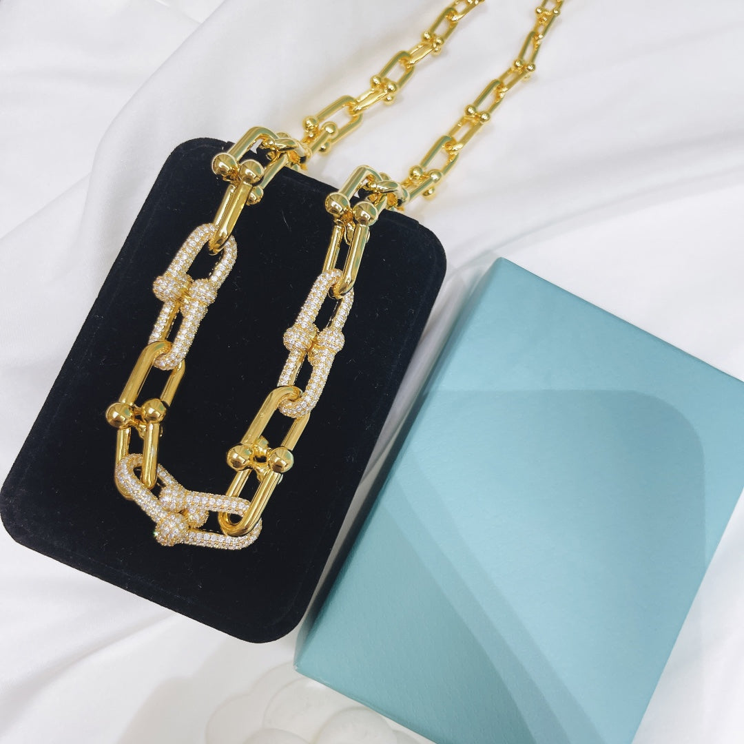 [Rose Tomorrow]HARDWEAR NECKLACE DIAMOND PAVED