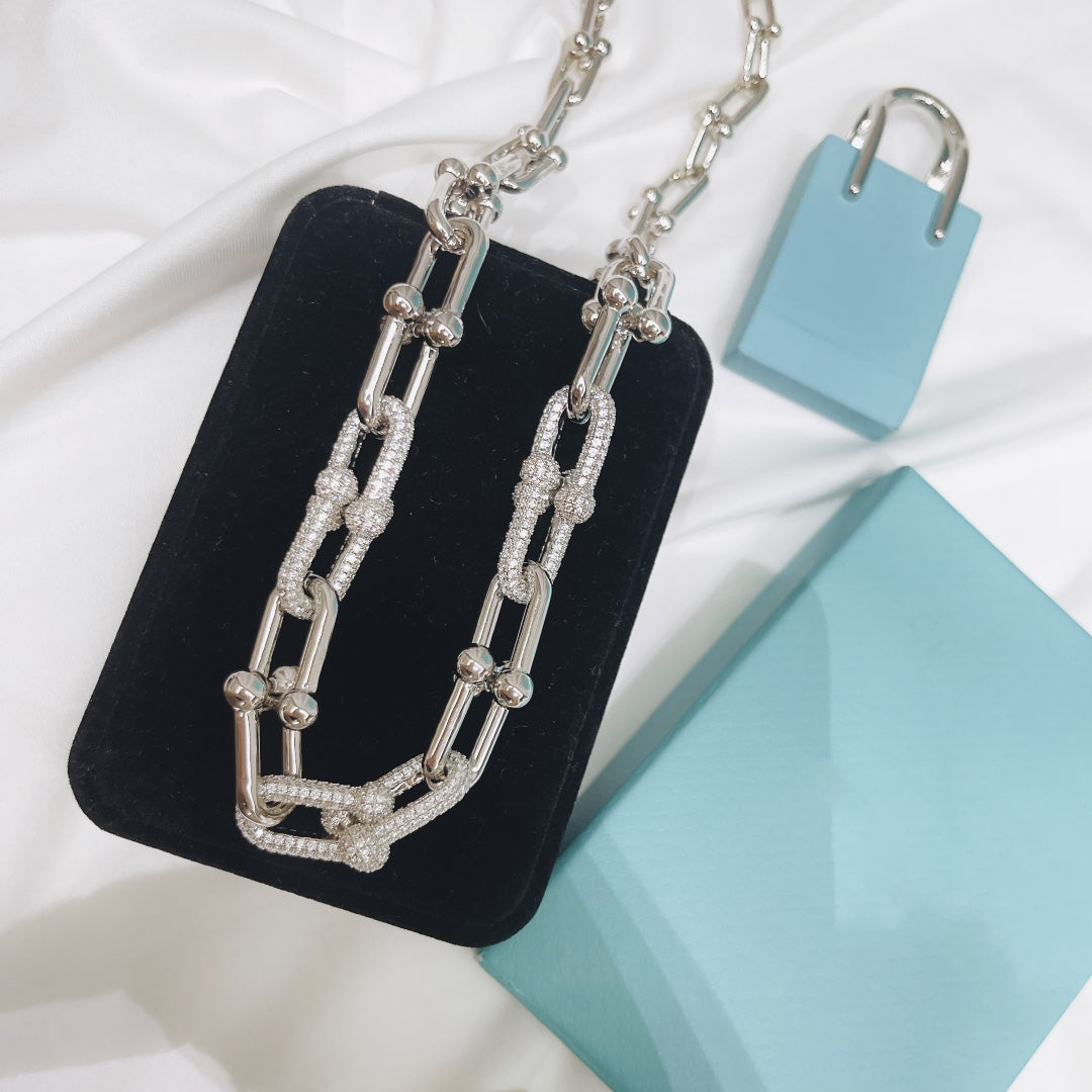 [Rose Tomorrow]HARDWEAR NECKLACE DIAMOND PAVED