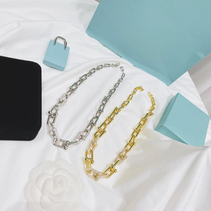 [Rose Tomorrow]HARDWEAR NECKLACE DIAMOND PAVED