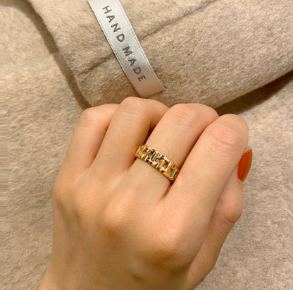 [Rose Tomorrow]T TRUE 3.5MM PINK GOLD RING