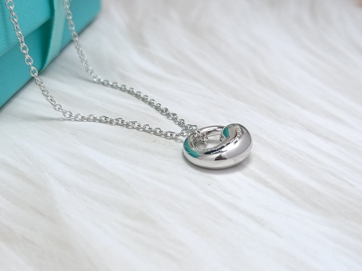 [Rose Tomorrow]SNAIL PEDANT SILVER NECKLACE