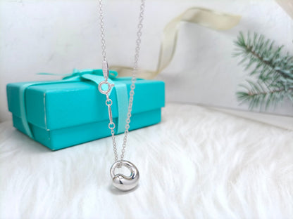 [Rose Tomorrow]SNAIL PEDANT SILVER NECKLACE