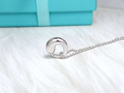[Rose Tomorrow]SNAIL PEDANT SILVER NECKLACE