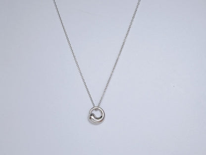 [Rose Tomorrow]SNAIL PEDANT SILVER NECKLACE