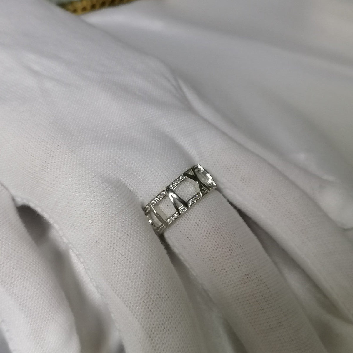 [Rose Tomorrow]ATLAS LARGE OPEN DIAMOND RING